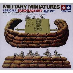Zestaw worki z piaskiem w 1:35, Tamiya 35025