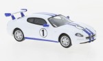 Maserati 3200 GT Trofeo, bialy/niebieski, No.1 2002, skala H0-1:87, Ricko 38808