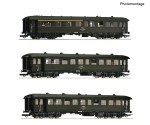 Zestaw 3 wagonów osobowych (ex DRG) H0-1:87 PKP ep. IV, Roco 6200058, NA ZAMÓWIENIE