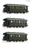 Zestaw 3 wagonów osobowych H0-1:87 PKP ep. III, Roco 6200059, NA ZAMÓWIENIE