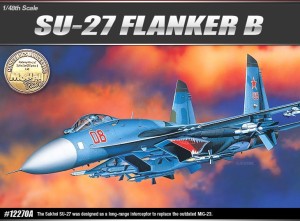 Myśliwiec SU-27 Flanker B 1:48, Academy 12270, NA ZAMÓWIENIE