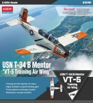 Samolot treningowy USN Beechcraft T-34B Mentor VT-5 Training Air Wing 1:48, Academy 12361
