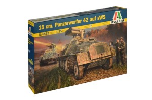 Niemiecki transporter opancerzony 15 cm. Panzerwerfer 42 auf sWS w skali 1:35, Italeri 6562, NA ZAMÓWIENIE 
