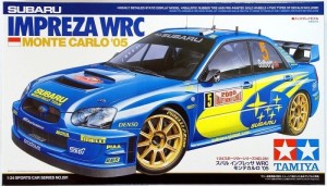 Samochód Subaru Impreza WRC Monte Carlo 2005 1:24, Tamiya 24281, NA ZAMÓWIENIE