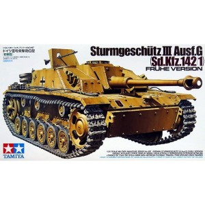 Niemiecki czołg szturmowy German Sturmgeschutz III Ausf.G (Early Version) 1:35, Tamiya 35197
