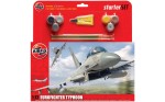 Eurofighter Typhoon 1:72 z klejem, farbami i pędzlem, Airfix 50098