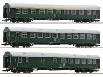 Zestaw 3 wagonów osobowych Set 1: Reisezugwagen, H0-1:87 DR ep. IV, Roco 6200028, NA ZAMÓWIENIE