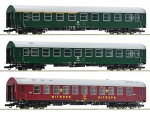 Zestaw 3 wagonów osobowych Set 2: Reisezugwagen, H0-1:87 DR ep. IV, Roco 6200029, NA ZAMÓWIENIE