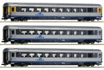Zestaw 3 wagonów osobowych Set 1: Cisalpino, H0-1:87 CIS ep. V, Roco 6200032, NA ZAMÓWIENIE