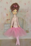 Baletnica lalka szmaciana, 40 cm