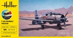 Samolot North American T-28 Fennec/Trojan 1:72 z klejem, farbami i pędzlem, Heller 56279