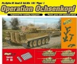 Czołg Pz.Kpfw.VI Ausf.E Sd.Kfz 181 Tiger I "Operation Ochsenkopf Tiger" 1:35, Dragon 6328
