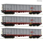 Zestaw 3 węglarek Eanos H0-1:87 OBB ep. VI, Roco 6600121