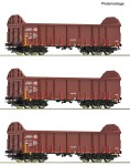 Zestaw 3 wagonów typu Ealos-t H0-1:87 DB AG ep. V-VI, Roco 6600131, NA ZAMÓWIENIE
