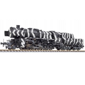 Parowóz towarowy BR 42 1486 (kamuflaż zimowy) H0-1:87 DRG ep. II, Liliput Art.131503, NA ZAMÓWIENIE