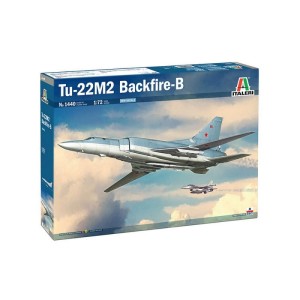 Radziecki bombowiec Tu-22M2 Backfire-B w 1:72, Italeri 1440, NA ZAMÓWIENIE 
