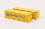 Zestaw 2 kontenera InterBulk Food 30-stopowy H0-1:87, ACME 95051