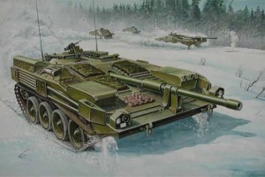 Szwedzki czołg Strv 103B MBT w 1:35, Trumpeter 00309