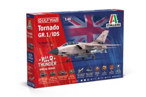 Samolot odrzutowy Tornado GR.1/IDS Gulf War (War Thunder Edition) 1:48, Italeri 35107