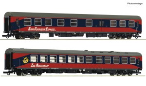 Zestaw 2 wagonów osobowych Reisezugwagen, H0-1:87 BTE ep. VI, Roco 74027, NA ZAMÓWIENIE