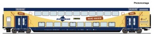 Wagon osobowy piętrowy 2. kl. H0-1:87 Metronom ep. VI, Roco 6200107, NA ZAMÓWIENIE