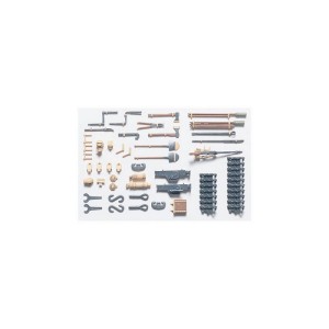 Zestaw z akcesoriami do niemieckich pojazdów typu Pz. Kpfw IV (German Pz. Kpfw. IV On Vehicle Accessories ) w 1:35, Tamiya 35185