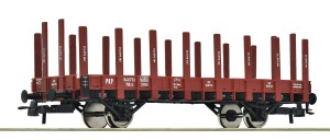 Wagon towarowy platforma Pdk 31 H0-1:87 PKP ep. III, Roco 6600148
