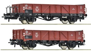 Zestaw 2 wagonów węglarek H0-1:87 PKP ep. III, Roco 6600150, NA ZAMÓWIENIE