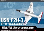 Myśliwiec USN F2H-3 VF-41 Black Aces 1:72, Academy 12548