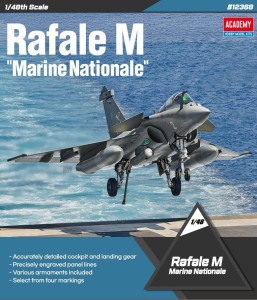 Samolot Rafale M Marine Nationale 1:48, Academy 12368