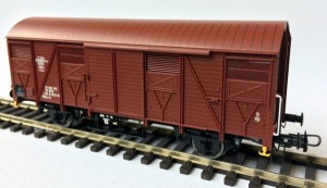 Wagon kryty 223K/1 Gkks-tx H0-1:87 PKP ep. IVc, Rivarossi HRS6433