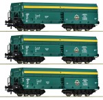 3 wagony samowyładowcze Fals H0-1:87 PTKiGK ep. V-VI, Roco 6600195