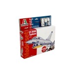 Samolot EF-2000 TYPHOON 1:72 z klejem, pędzlem, farbami, i cążkami, Italeri 72001