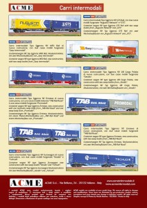 6 Nowych platform kontenerowych Sggmrss 90’ z kontenerami 45* H0-1:87 ep. V-VI, ACME 40399,40491,40492,40496,40497,40498, ZAPOWIEDŹ