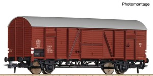 Wagon towarowy kryty typ Hbk (Kdst) H0-1:87 PKP ep. IV, Roco 6600187, ZAPOWIEDŹ