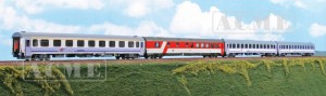Zestaw 4 wagonów osobowych PKP-CD EuroCity 106/107 "Praga" ep. V-VI H0-1:87, ACME 55382, ZAPOWIEDŹ