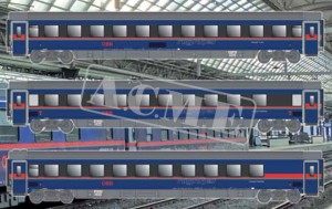 Zestaw 3 wagonów sypialnych Nightjet w H0-1:87 OBB ep. VI, ACME 55371, ZAPOWIEDŹ