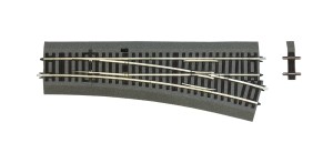 Rozjazd prosty prawy WR15 R 873,5 mm na nasypie H0-1:87, Roco 42535