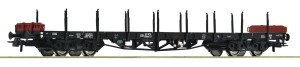 Wagon platforma typ SSlmas 53 H0-1:87 DB ep. III, Roco 6600189, NA ZAMÓWIENIE