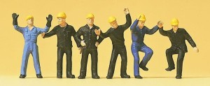 Robotnicy kolejowi, Preiser 14105, figurki H0-1:87