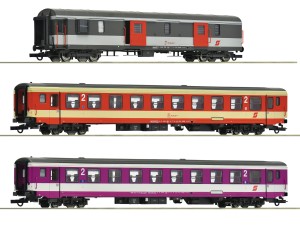 Zestaw 3 wagonów osobowych Set 1: Schnellzug „D 704“, H0-1:87 OBB ep. V, Roco 6200127, NA ZAMÓWIENIE
