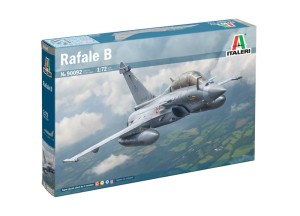 Francuski myśliwiec Dassault Rafale B 1:72, Italeri 90092