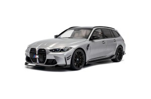 BMW M3 (G81) Competition M XDrive Touring 2024 rok, metalik (Frozen Grey pure) w 1:18, SOLIDO 1813702, NA ZAMÓWIENIE