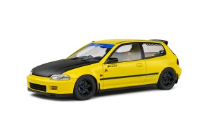 HONDA CIVIC (EG6) SiR II SPOON 1991 rok, (Yellow Carnival) w 1:18, SOLIDO 1810402, NA ZAMÓWIENIE 