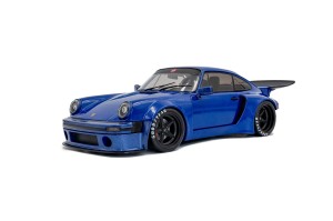 PORSCHE 911 KS-R by Khyzyl Saleem 2024 rok, metalik (Dark Blue) w 1:18, SOLIDO 1810503, NA ZAMÓWIENIE
