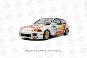 HONDA CIVIC (EG6) “Mugen Racing” 1992 rok, (White/Decor) w 1:18, SOLIDO 1810404, NA ZAMÓWIENIE