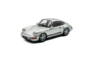 PORSCHE 911 (964) RS 1994 rok (Silver/Black Deco) w 1:43, SOLIDO 4312904, NA ZAMÓWIENIE