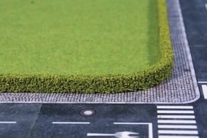 Żywopłot zielony H0-TT-N, Heki 1751, 2 szt.