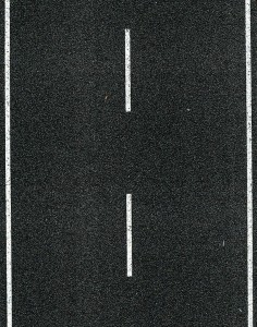 Jezdnia, droga asfaltowa, ulica H0-1:87, Heki 6561, folia samoprzylepna