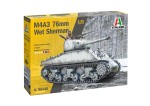 Czołg M4A3 76mm WET SHERMAN w 1:35, Italeri 96440